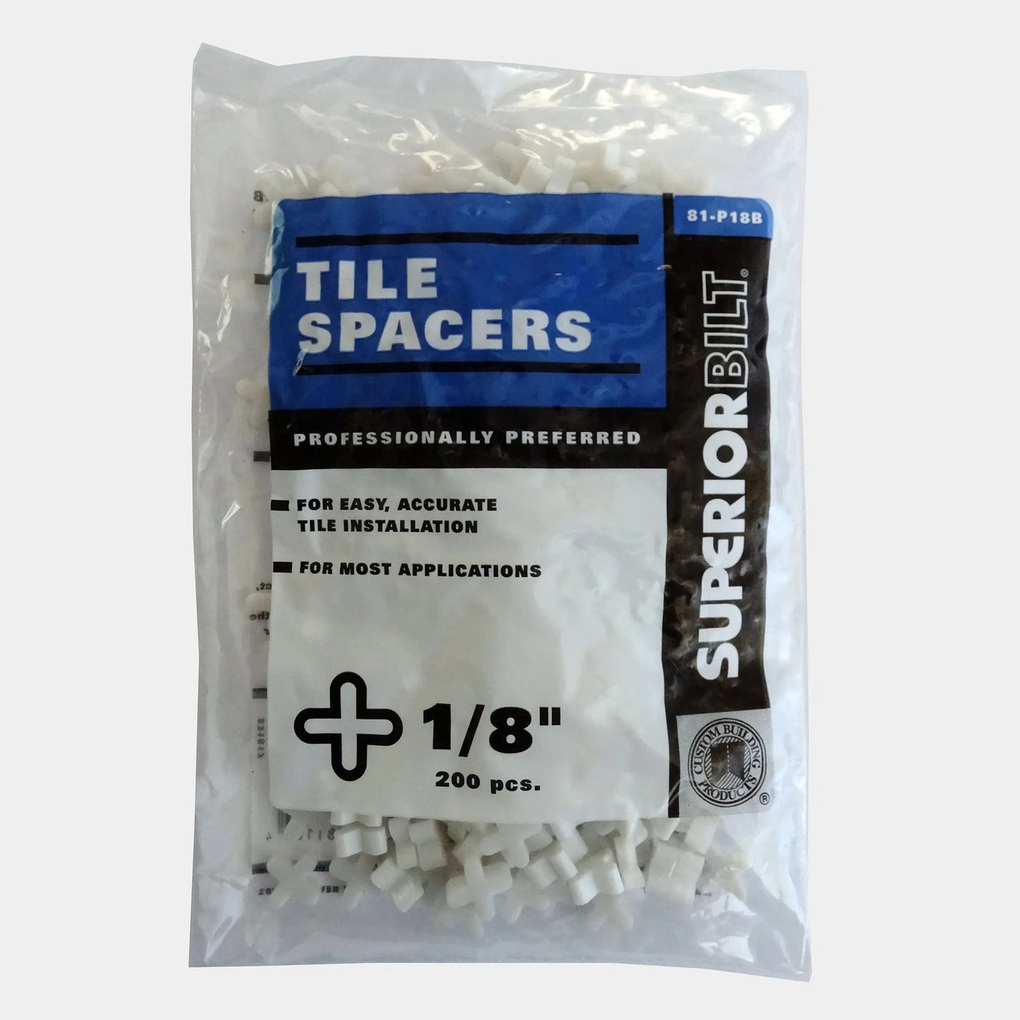 1/8 + Spacer/Bag