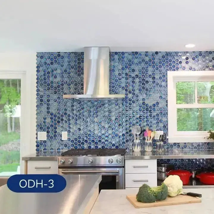 Shop Cepac Odyssey ODH-3 Aqua Sky 2 Hex | Artistic Tile & Stone