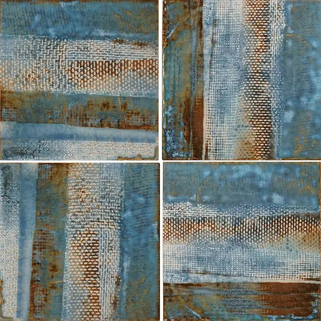 Shop Fujiwa Tokyo 602 6x6 Aspen Blue | Artistic Tile & Stone