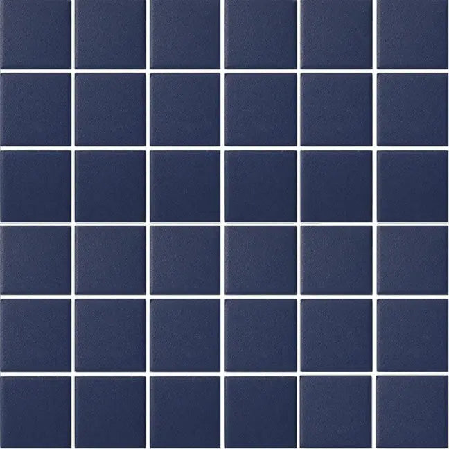 Unglazed 2x2 Blue