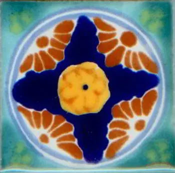 Shop Majolica Porcelain Baroque 2x2 #2 | Artistic Tile & Stone