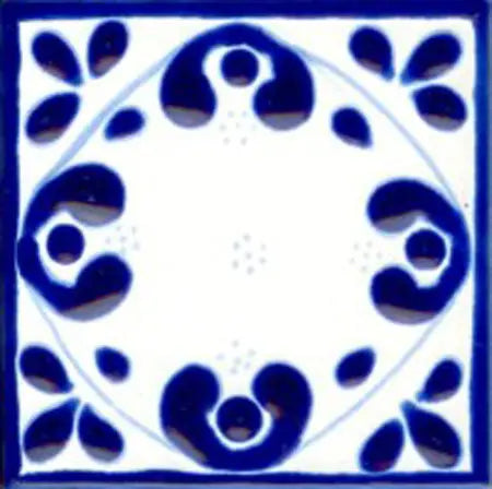 Majolica Porcelain Classic 4x4 #12