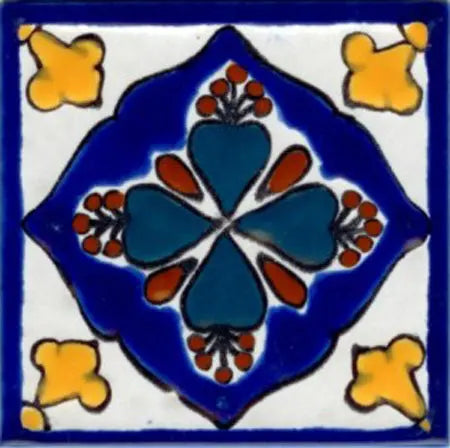 Shop Majolica Porcelain Colonial 4x4 #2 | Artistic Tile & Stone