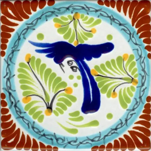 Shop Majolica Porcelain Colonial 6x6 #10 | Artistic Tile & Stone
