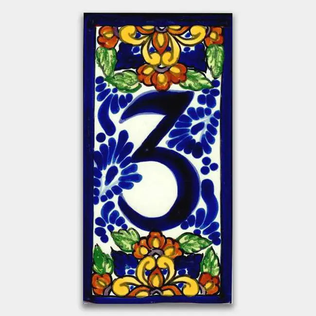 Shop House Number Baroque Style 1 #3 | Artistic Tile & Stone