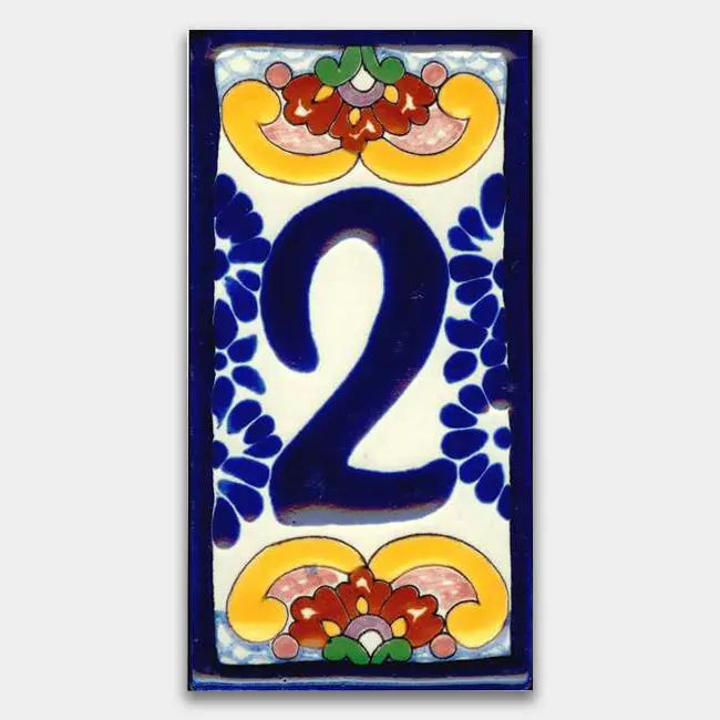 Shop House Number Baroque Style 3 #2 | Artistic Tile & Stone