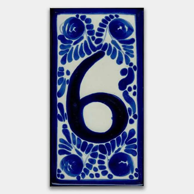 Shop House Number Classic Style 1 #6 | Artistic Tile & Stone