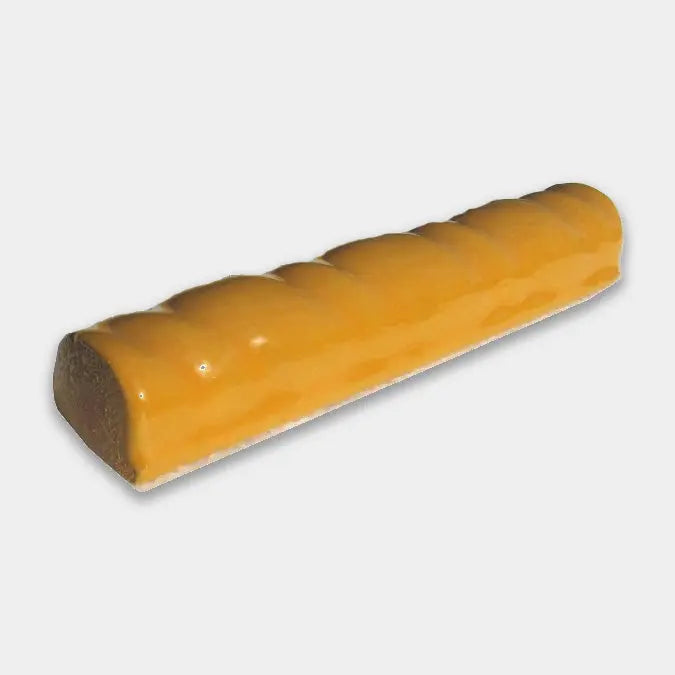 Shop Majolica Porcelain Yellow Rope Heavy 6 in | Artistic Tile & Stone