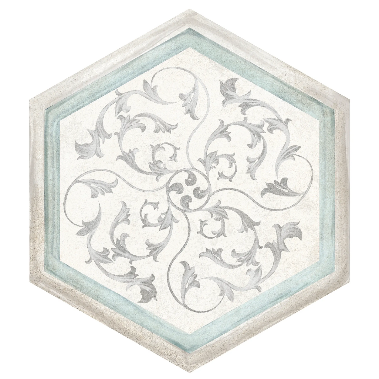 Shop Marcato Habitiana Iris 8 inch Hex | Artistic Tile & Stone