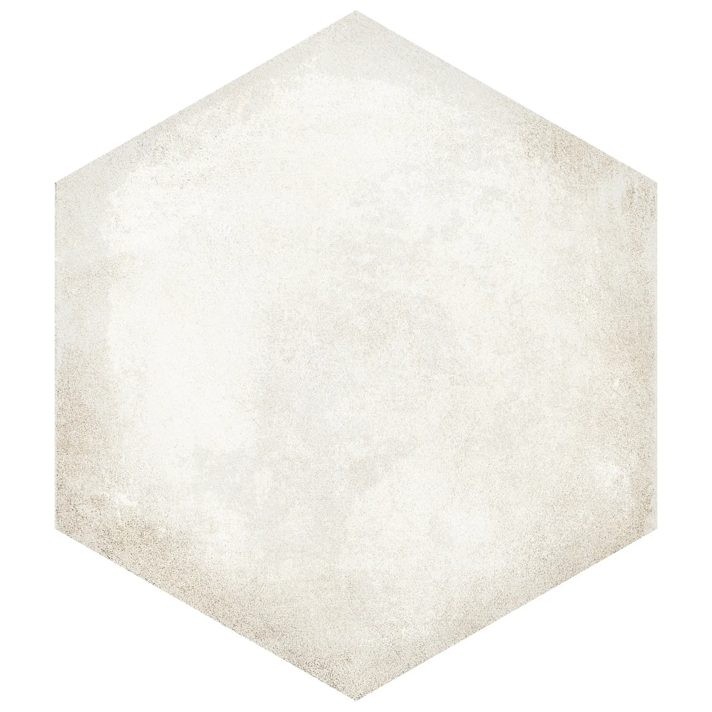 Shop Marcato Habitiana Mily White 8 inch Hex | Artistic Tile & Stone