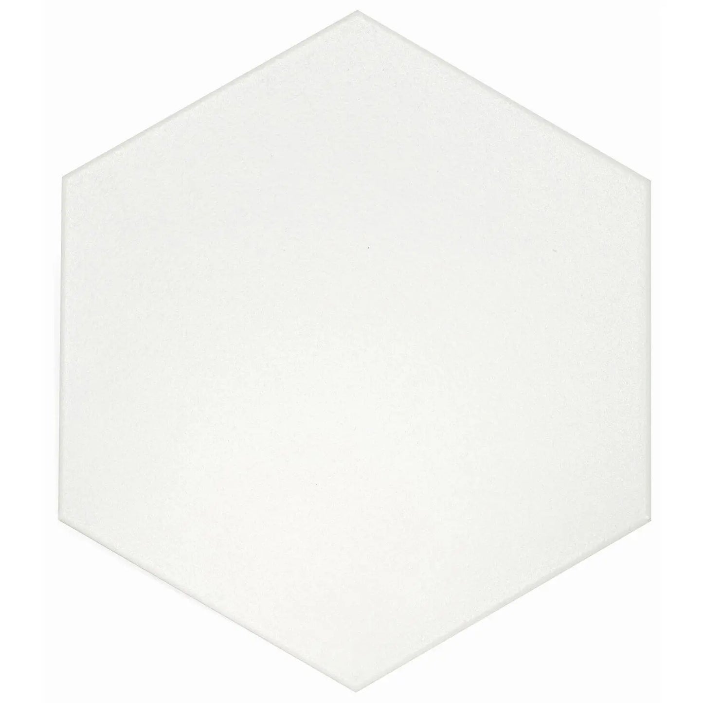 Shop Marcato Flow White Hex 8x9 | Artistic Tile & Stone
