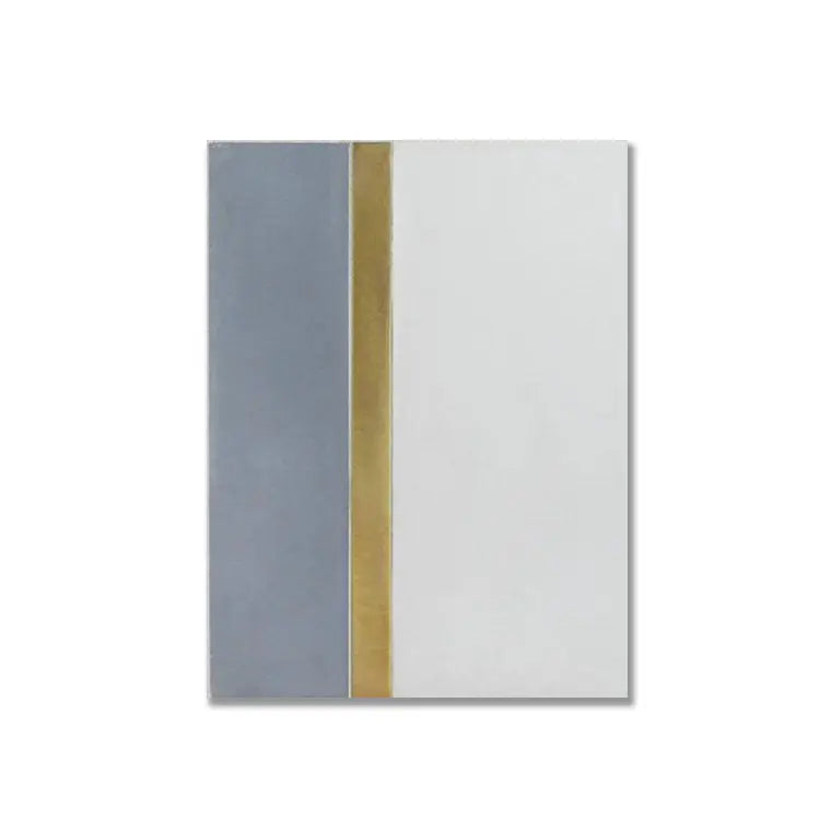 Shop Tabarka Kavim 4 White & Gray 6x8 with Brass Insert | Artistic Tile & Stone