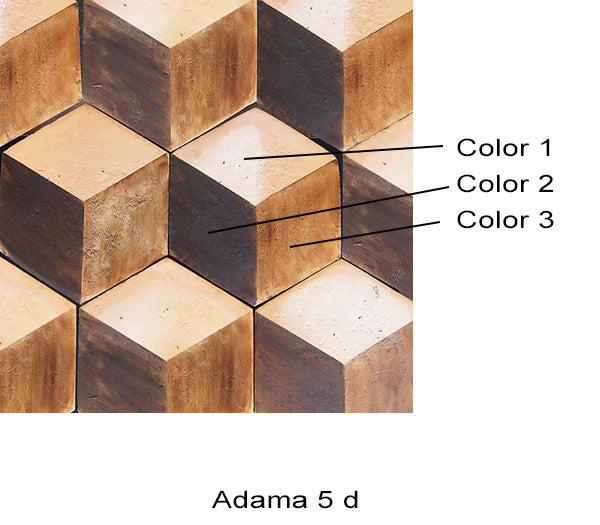 Shop Tabarka Adama 5 (Hex) Scala 3D 10-1/4x8-5/8x3/4 | Artistic Tile & Stone