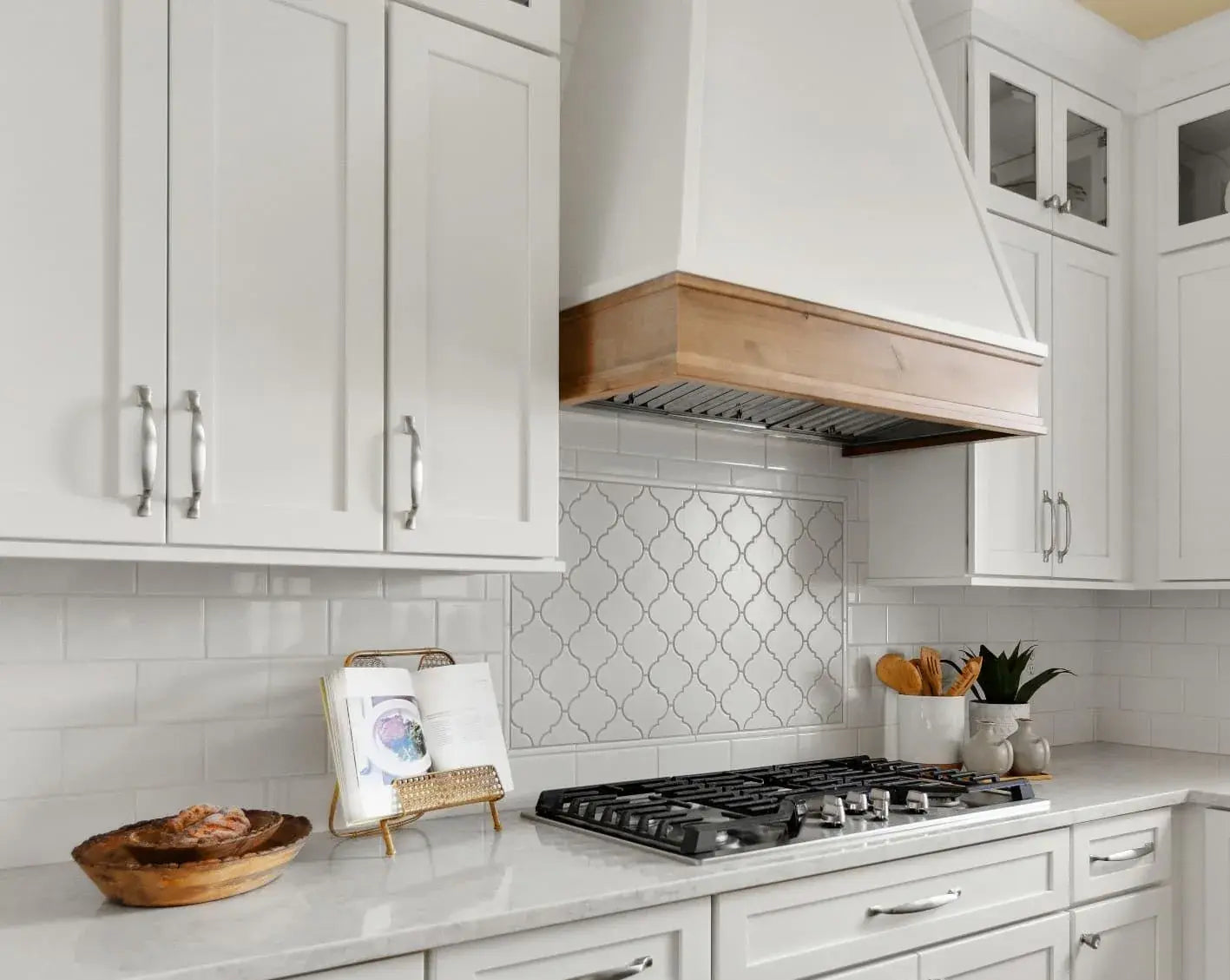 Shop Cepac Arabesque ARB-1 Hampton Matte White | Artistic Tile & Stone