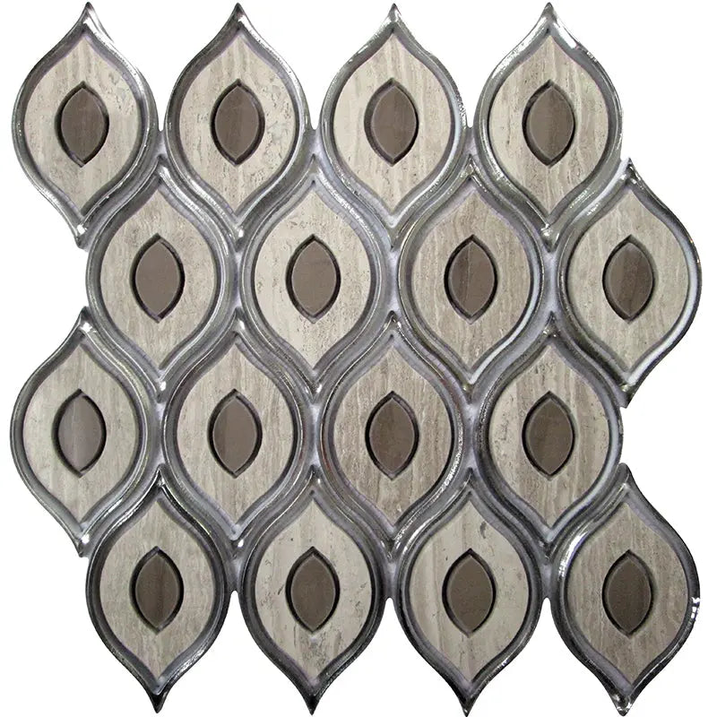 Shop Mir Skalini Peacock Grey | Artistic Tile & Stone