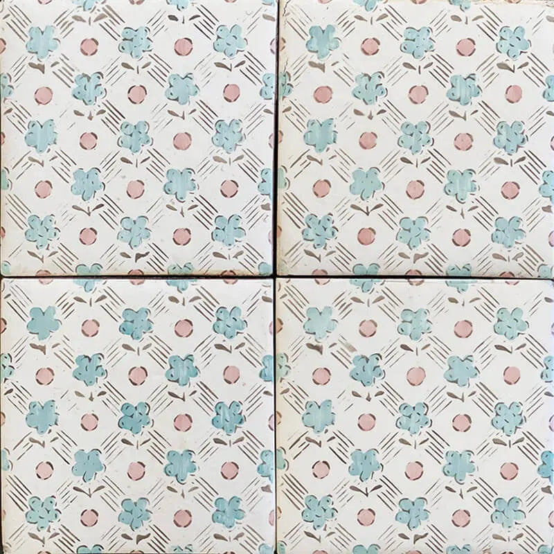 Shop Tabarka Rosewater 6 on 6 x 6 | Artistic Tile & Stone