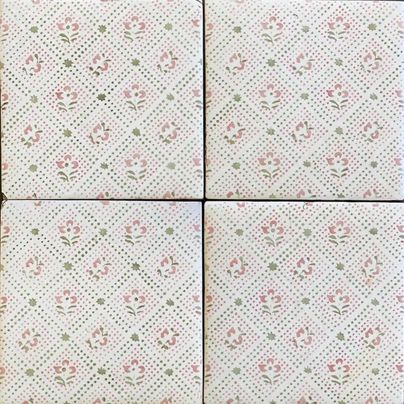 Shop Tabarka Rosewater 8 on 6 x 6 | Artistic Tile & Stone