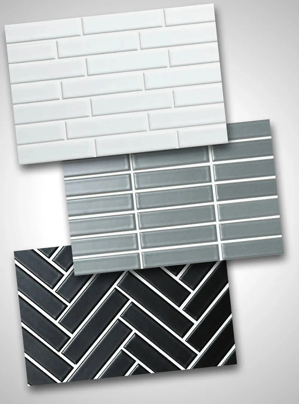 Shop Cepac Retro RT-143M Matte Grey 1x4 Straight Joint |  Artistic Tile & Stone