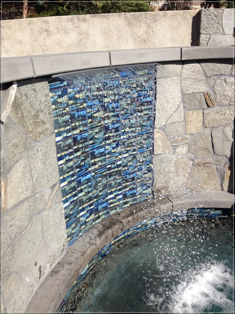 Shop Stone Ledge Azurite 6x6 From Fujiwa | Artistic Tile & Stone