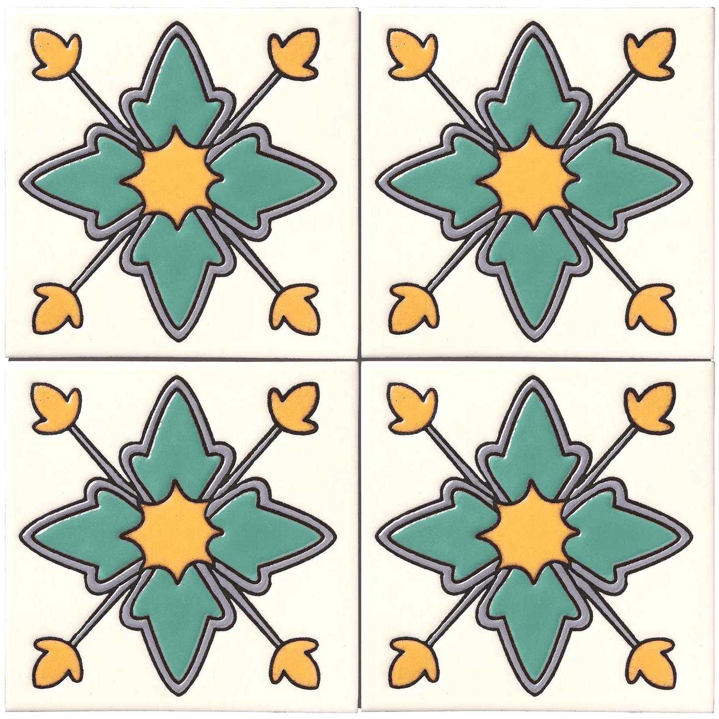Shop Arto T2-106-A 4x4 |  Artistic Tile & Stone