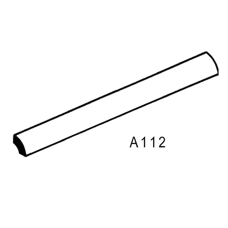 Shop Tuxedo A112 12 inch Quarter Round | Artistic Tile & Stone