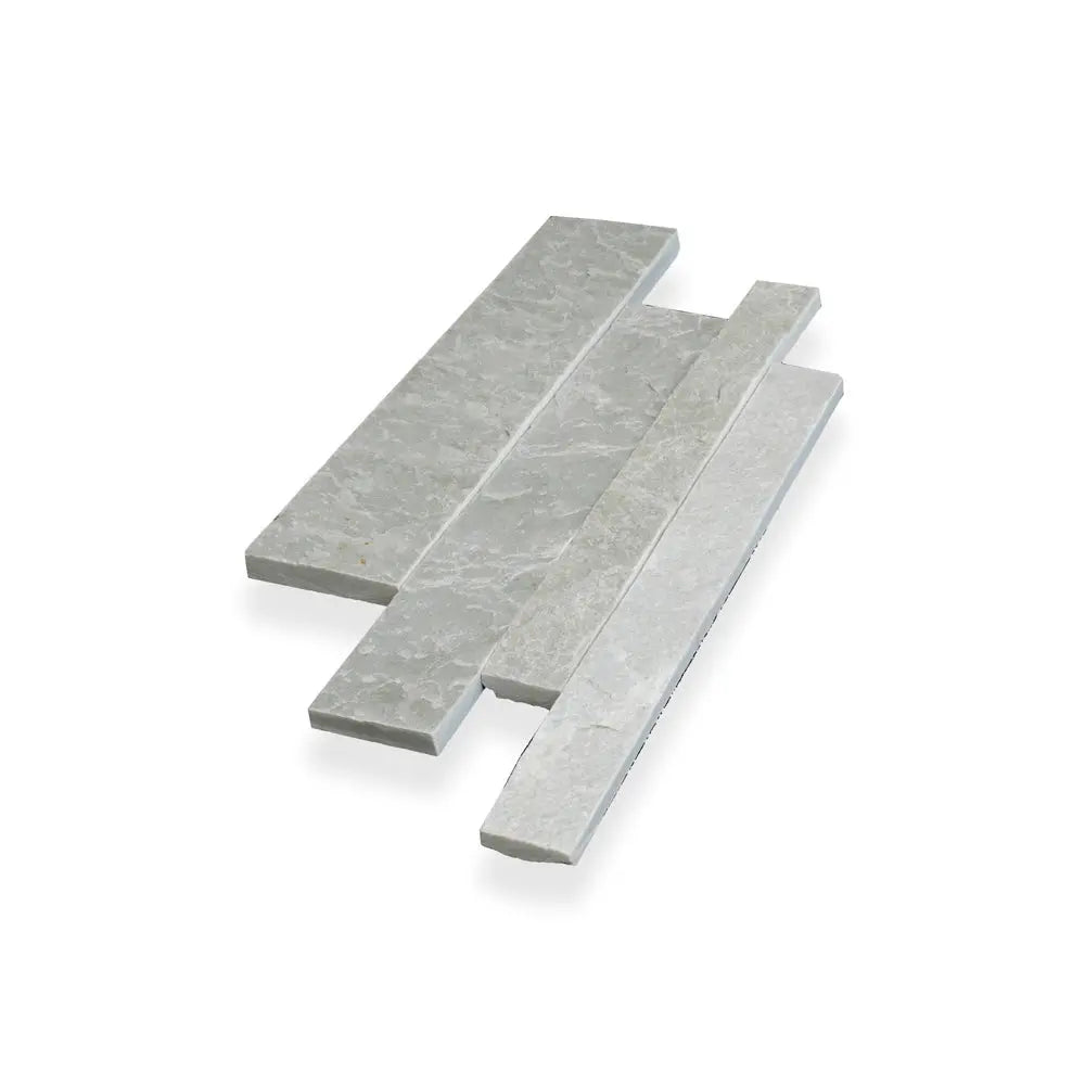 Shop Island Stone Cladding Island Stone Parallels Himarchal White 7x12 | Artistic Tile & Stone