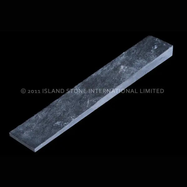Shop Island Stone Cladding V-Tile Sutra Black 2x12 | Artistic Tile & Stone