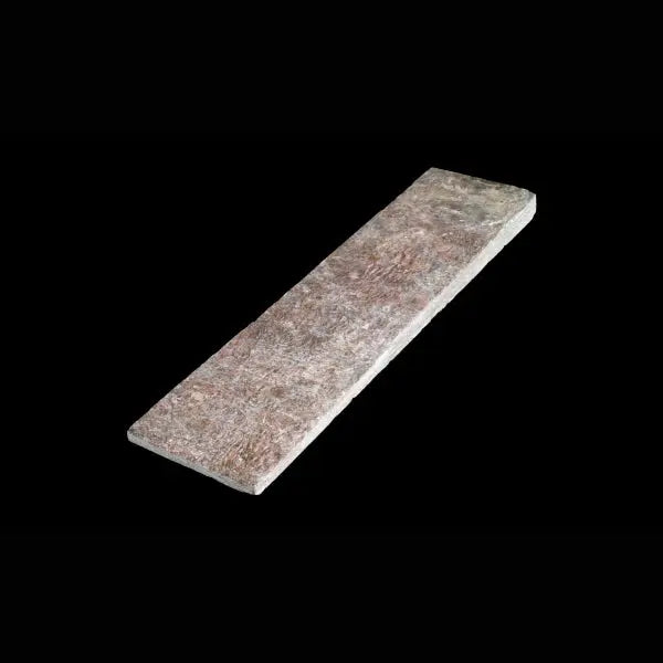 Shop Island Stone Cladding Large V-Tile Copper Quartzite 4x16 | Artistic Tile & Stone