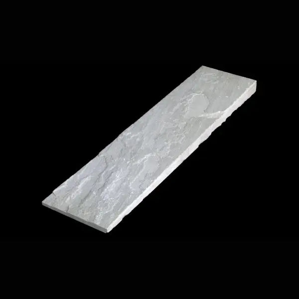 Shop Island Stone Cladding Large V-Tile Sandstone Grey 4x16 | Artistic Tile & Stone
