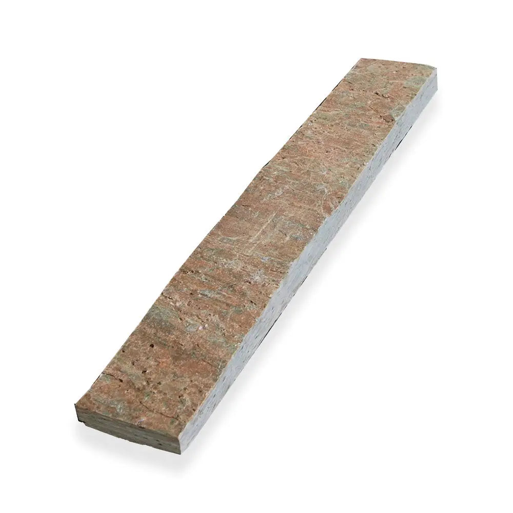 Shop Island Stone Cladding Strip Copper Quartzite 2x12 | Artistic Tile & Stone