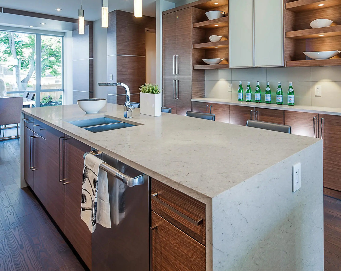 Shop AT&S Calacatta Fiorito Slab 63 x 126 | Artistic Tile & Stone