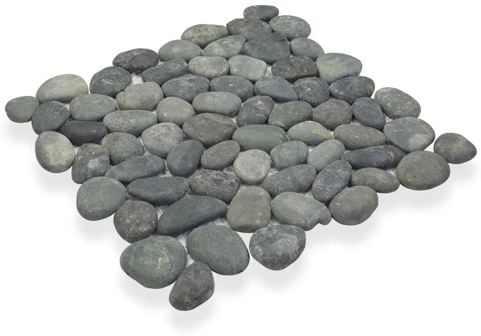 Perfect Pebble Medan Charcoal 11-3/4 x 11-3/4