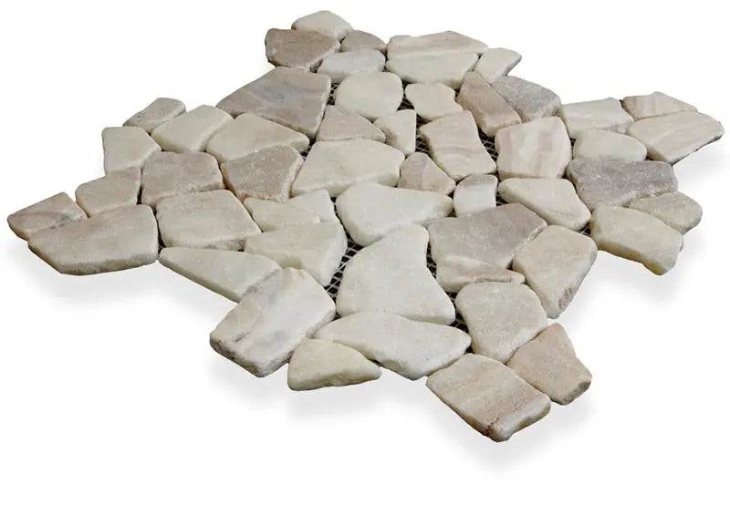 Shop Island Stone Random Latte Quartz 12x12 | Artistic Tile & Stone