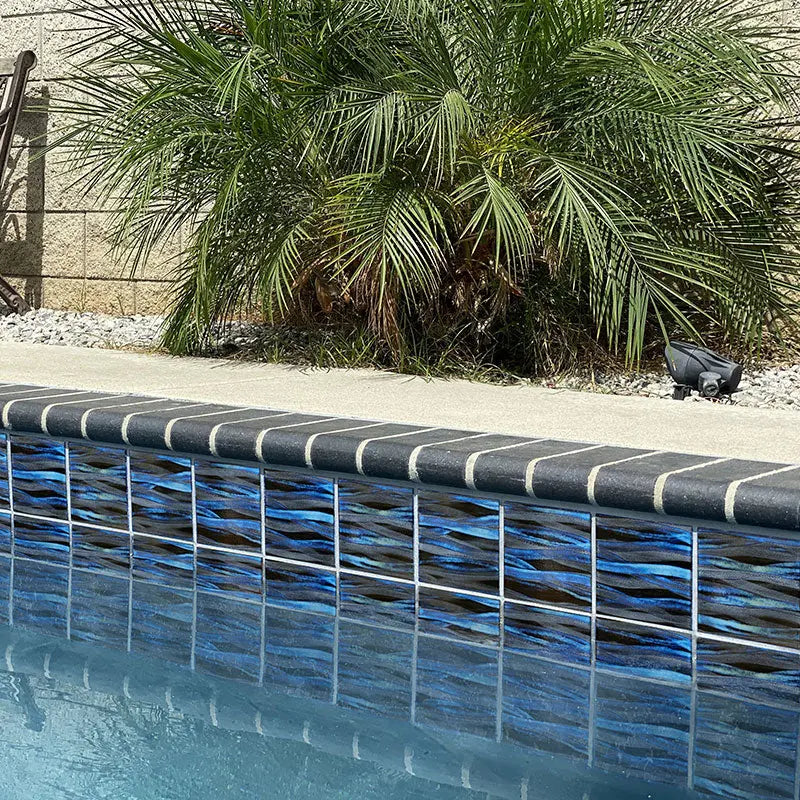 Shop Kawa 56 Smokey Blue 6x6 From Fujiwa | Artistic Tile & Stone