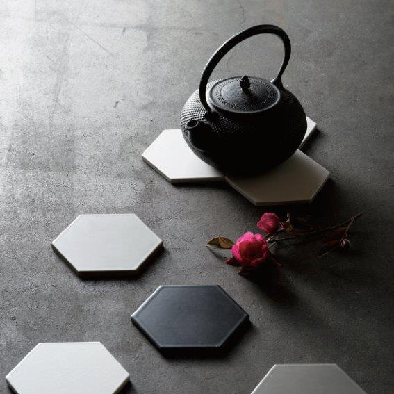 Shop Cepac Retro HEX-53M Matte Grey 5" Hex |  Artistic Tile & Stone
