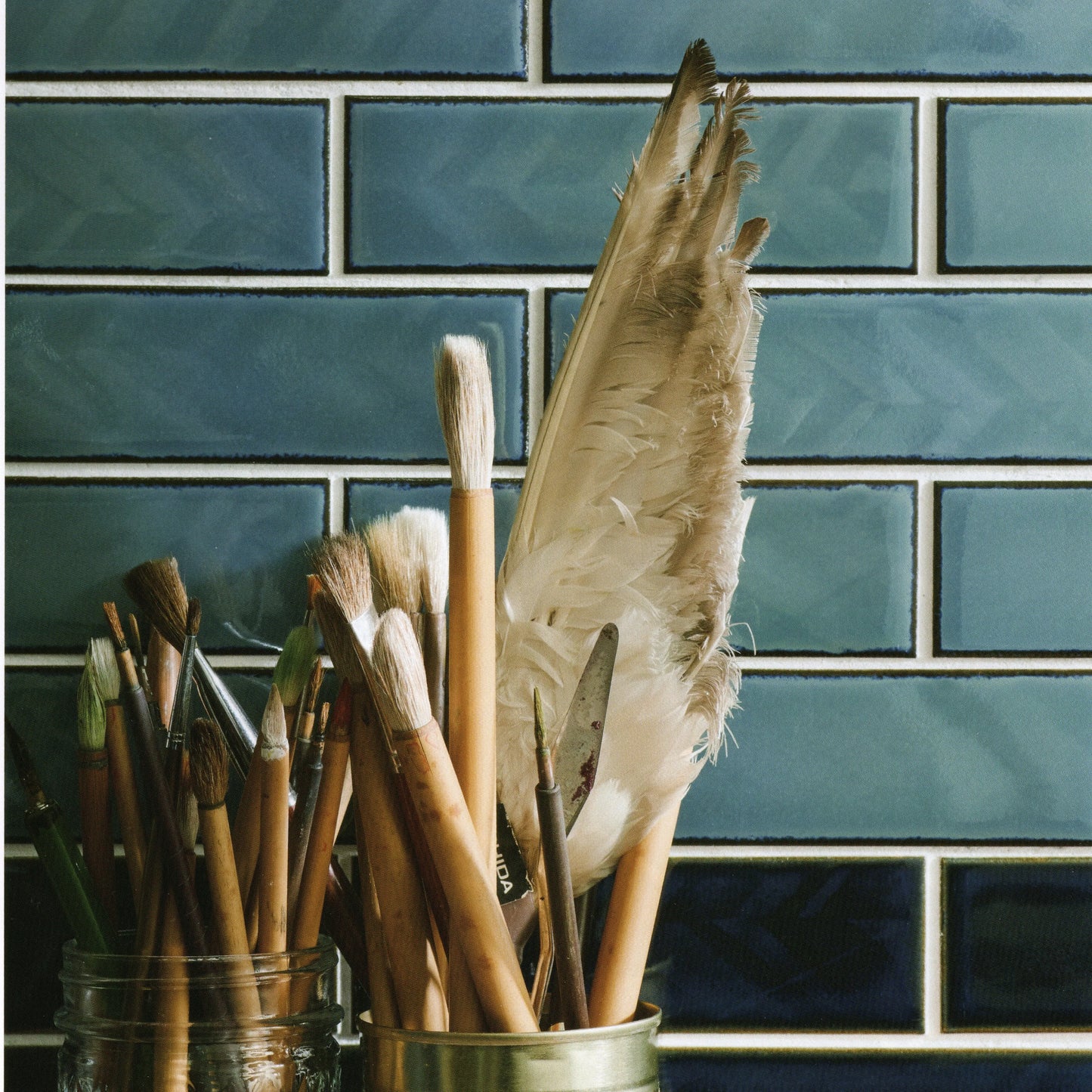Shop Cepac Rhine RHI-4F Royal Blue Field 1.75x5.75 | Artistic Tile & Stone
