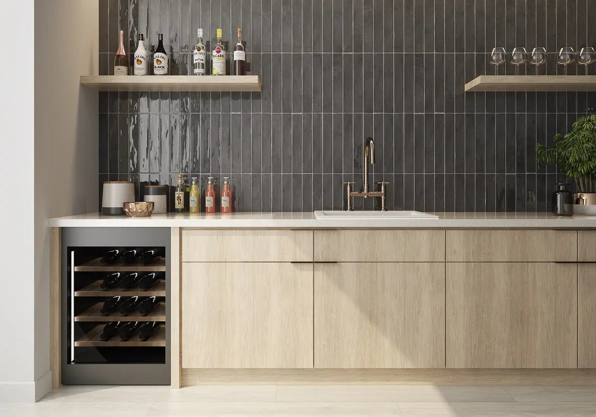 Shop Marcato Zellige Dark Gray 2x16 | Artistic Tile & Stone