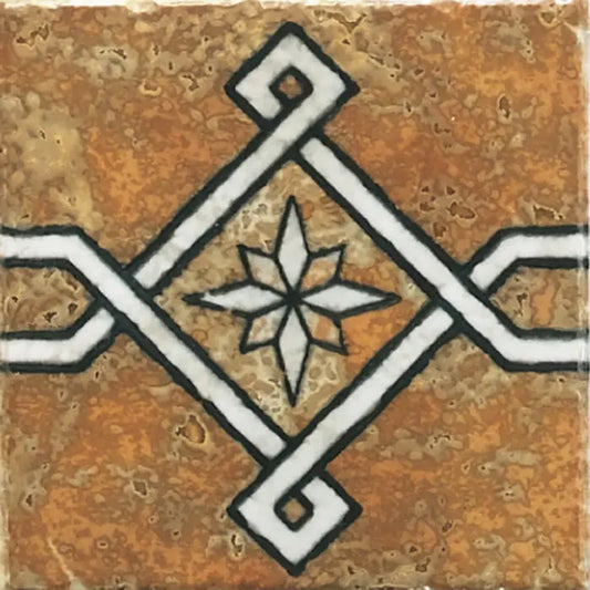 Antique Polar Star PS-1 Rustic Beige Deco  6x6 Cepac