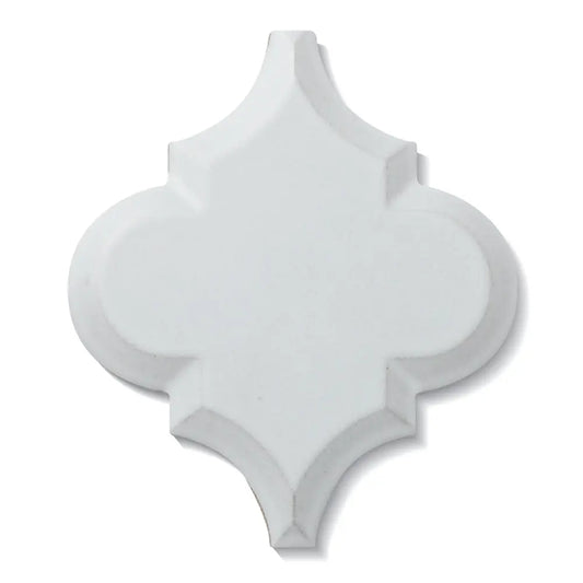 Arabesque ARB-1E Hampton Matte White Embossed 