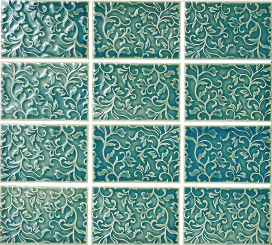 Shop Caserta CAS-3 Forest 2.5 x 4 Deco |   Artistic Tile & Stone