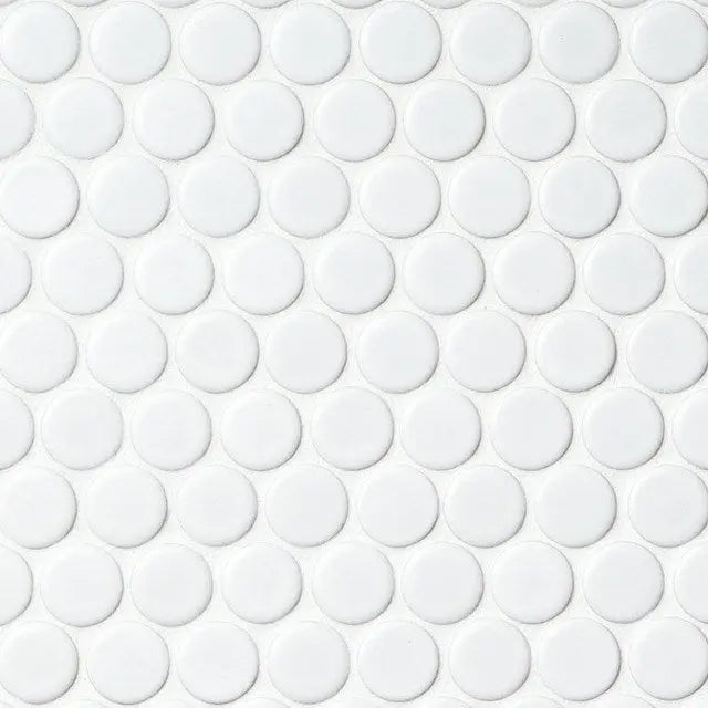 Shop Cepac Cirque CQ-11 Chalk 1 inch Round | Artistic Tile & Stone