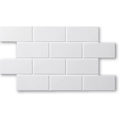 Shop Cepac Contour CON-2F Matte White 1-3/4 x 3-3/4ÃƒÆ’Ã¢â‚¬Å¡Ãƒâ€šÃ‚Â |ÃƒÆ’Ã¢â‚¬Å¡Ãƒâ€šÃ‚Â ÃƒÆ’Ã¢â‚¬Å¡Ãƒâ€šÃ‚Â  Artistic Tile & Stone