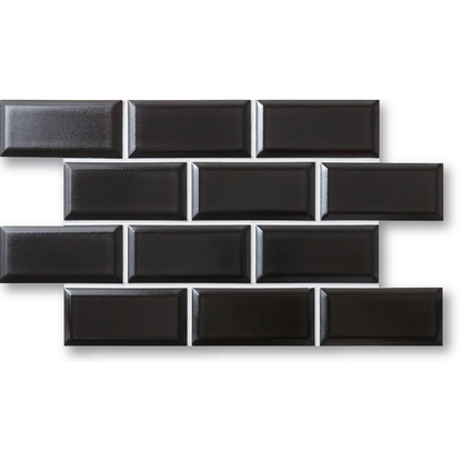 Shop Cepac Contour CON-3B  Charcoal Beveled 1-3/4 x 3-3/4ÃƒÆ’Ã¢â‚¬Å¡Ãƒâ€šÃ‚Â |ÃƒÆ’Ã¢â‚¬Å¡Ãƒâ€šÃ‚Â ÃƒÆ’Ã¢â‚¬Å¡Ãƒâ€šÃ‚Â  Artistic Tile & Stone