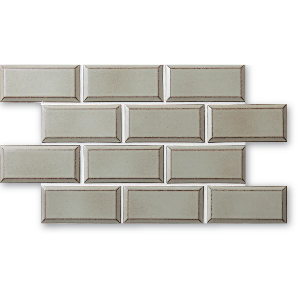 Shop Cepac Contour CON-5B Moss Beveled 1-3/4 x 3-3/4ÃƒÆ’Ã¢â‚¬Å¡Ãƒâ€šÃ‚Â |ÃƒÆ’Ã¢â‚¬Å¡Ãƒâ€šÃ‚Â ÃƒÆ’Ã¢â‚¬Å¡Ãƒâ€šÃ‚Â  Artistic Tile & Stone