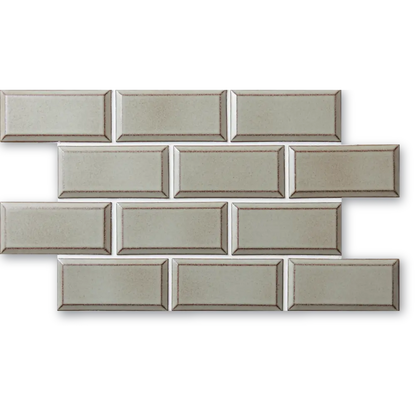 Shop Cepac Contour CON-5B Moss Beveled 1-3/4 x 3-3/4ÃƒÆ’Ã¢â‚¬Å¡Ãƒâ€šÃ‚Â |ÃƒÆ’Ã¢â‚¬Å¡Ãƒâ€šÃ‚Â ÃƒÆ’Ã¢â‚¬Å¡Ãƒâ€šÃ‚Â  Artistic Tile & Stone