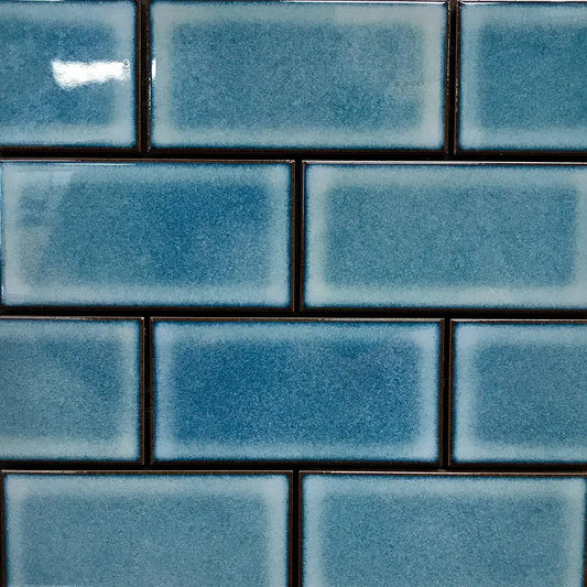 Shop Cepac Continental Subway COS-10 Pacific Blue 3x6 | Artistic Tile & Stone