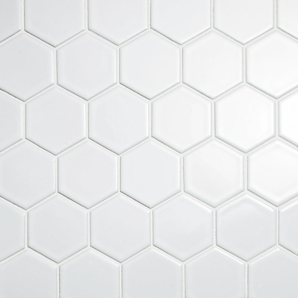 Shop Cepac Retro HEX-21B Gloss White Hex 2 inchÃƒÆ’Ã¢â‚¬Å¡Ãƒâ€šÃ‚Â |ÃƒÆ’Ã¢â‚¬Å¡Ãƒâ€šÃ‚Â ÃƒÆ’Ã¢â‚¬Å¡Ãƒâ€šÃ‚Â  Artistic Tile & Stone