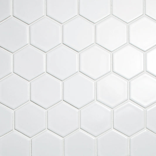 Shop Cepac Retro HEX-21B Gloss White Hex 2 inchÃƒÆ’Ã¢â‚¬Å¡Ãƒâ€šÃ‚Â |ÃƒÆ’Ã¢â‚¬Å¡Ãƒâ€šÃ‚Â ÃƒÆ’Ã¢â‚¬Å¡Ãƒâ€šÃ‚Â  Artistic Tile & Stone
