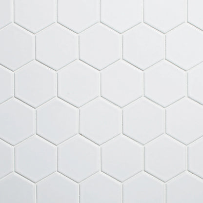 Shop Cepac Retro HEX-21M Matte White Hex 2 inchÃƒÆ’Ã¢â‚¬Å¡Ãƒâ€šÃ‚Â |ÃƒÆ’Ã¢â‚¬Å¡Ãƒâ€šÃ‚Â ÃƒÆ’Ã¢â‚¬Å¡Ãƒâ€šÃ‚Â  Artistic Tile & Stone