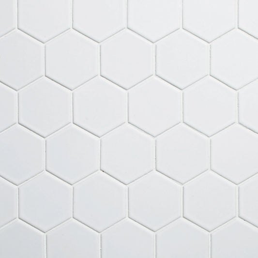Shop Cepac Retro HEX-21M Matte White Hex 2 inchÃƒÆ’Ã¢â‚¬Å¡Ãƒâ€šÃ‚Â |ÃƒÆ’Ã¢â‚¬Å¡Ãƒâ€šÃ‚Â ÃƒÆ’Ã¢â‚¬Å¡Ãƒâ€šÃ‚Â  Artistic Tile & Stone